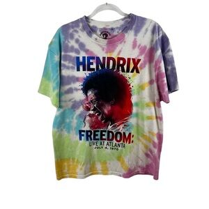 Jimi Hendrix Freedom
Authentic Tie-Dye Rock Cotton Shirt
Size Large